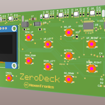 Interfaz ZeroDeck para RPI Zero